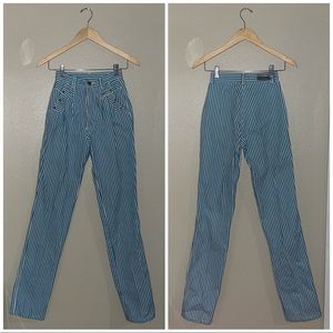Rockies 24/0 Teal/White Striped Pants
